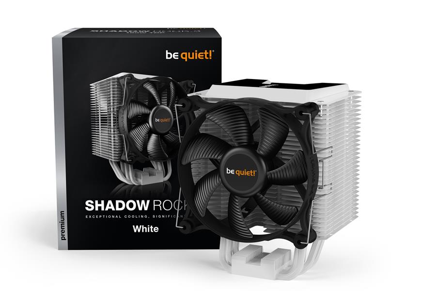 be quiet! Shadow Rock 3 White Processor Koeler 12 cm 1 stuk(s) Wit