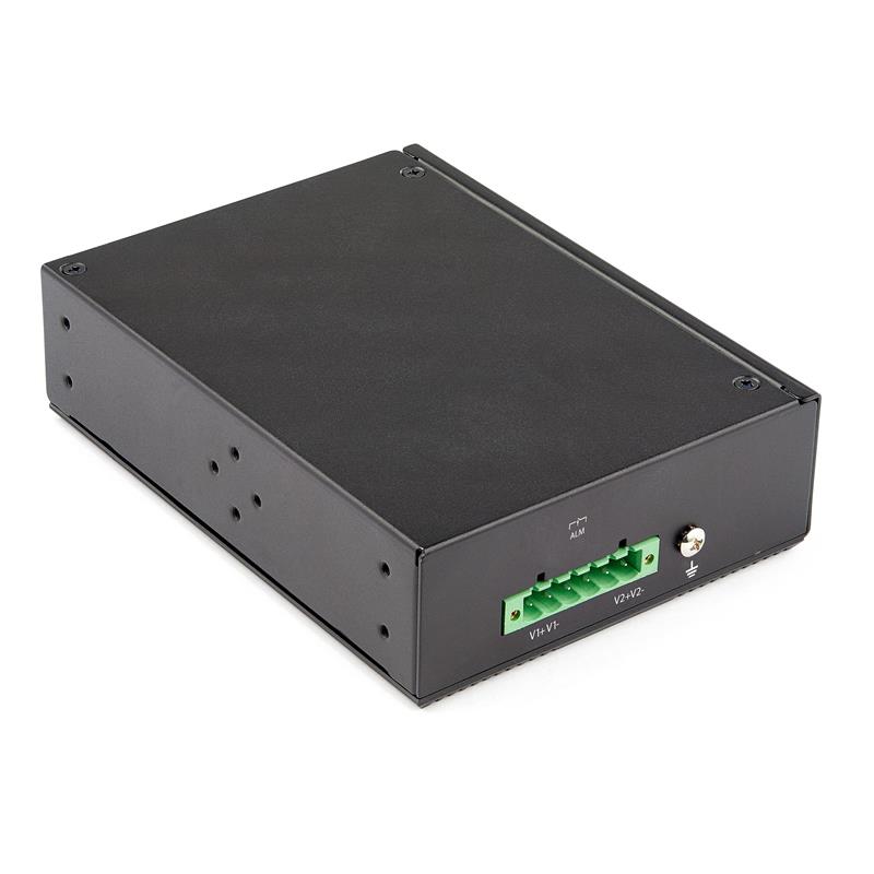 StarTech.com Industrial 8 Port Gigabit PoE Switch 30W Power Over Ethernet Switch GbE PoE+ Unmanaged Switch Rugged High Power Gigabit Netwerk Switch IP