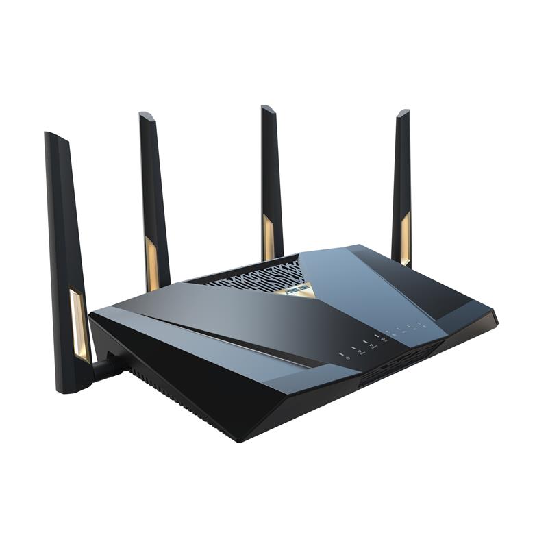 ASUS RT-BE88U draadloze router 10 Gigabit Ethernet Dual-band (2.4 GHz / 5 GHz) Zwart, Grijs