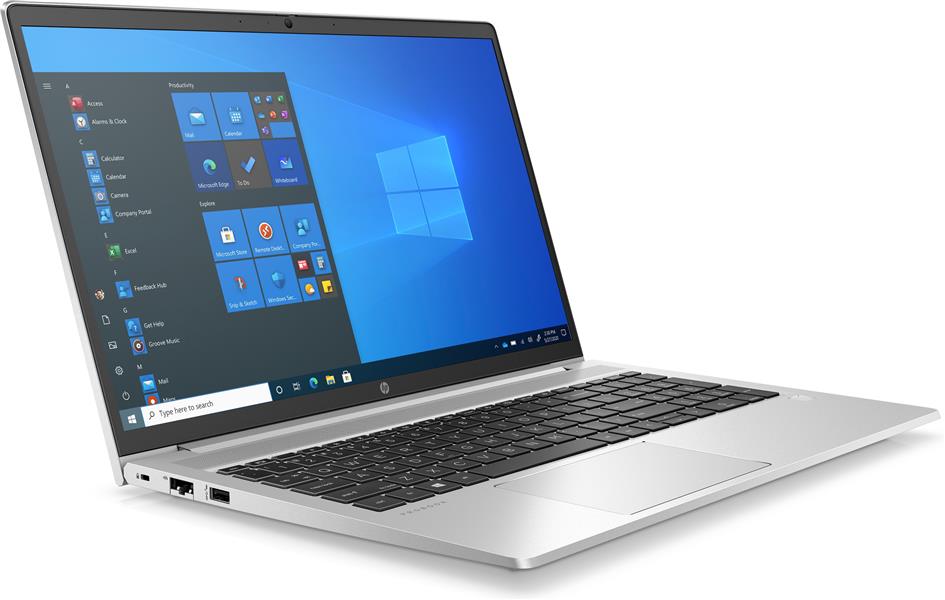 HP ProBook 450 G8 Notebook 39,6 cm (15.6"") 1920 x 1080 Pixels Intel Core i3-11xxx 8 GB DDR4-SDRAM 256 GB SSD Wi-Fi 6 (802.11ax) Windows 10 Pro Zilver