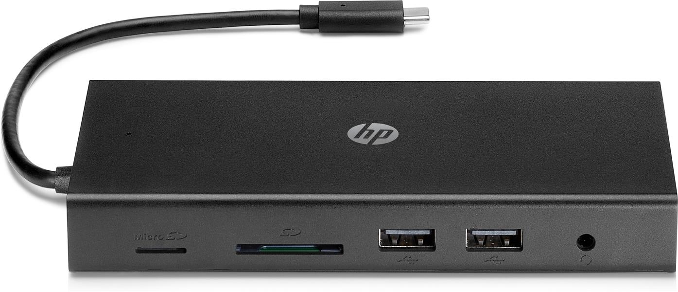 HP USB-C-reishub met meerdere poorten