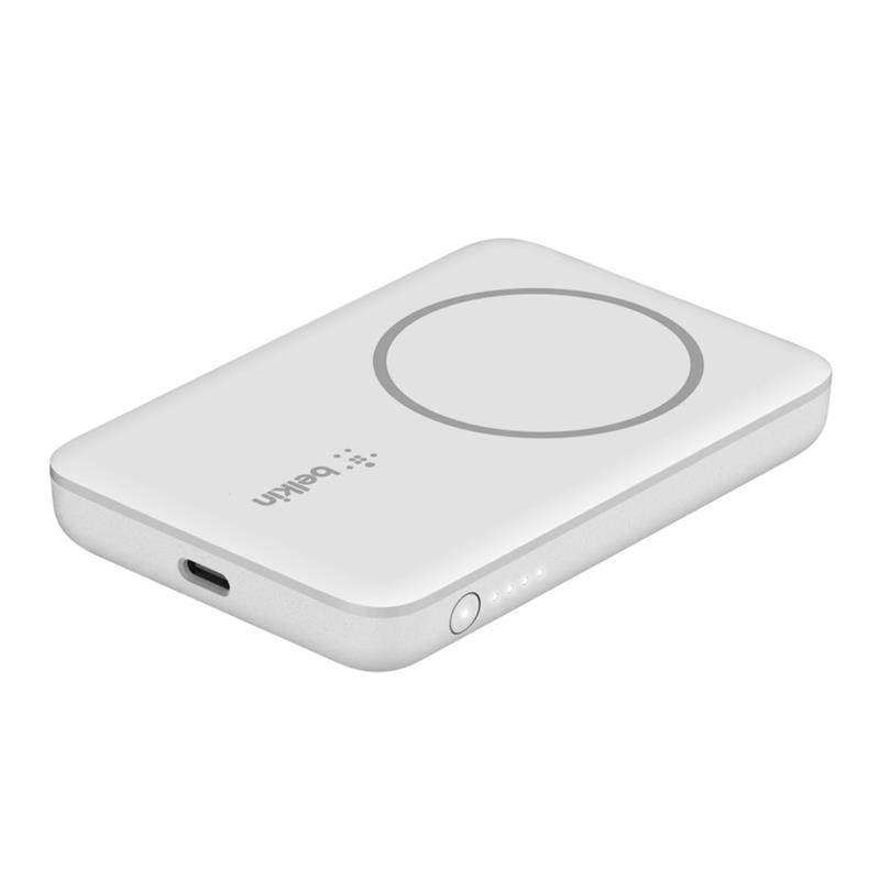Belkin BPD002BTWH powerbank 2500 mAh Draadloos opladen Wit
