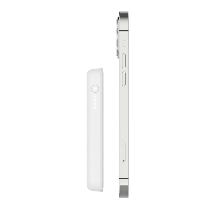 Belkin BPD002BTWH powerbank 2500 mAh Draadloos opladen Wit