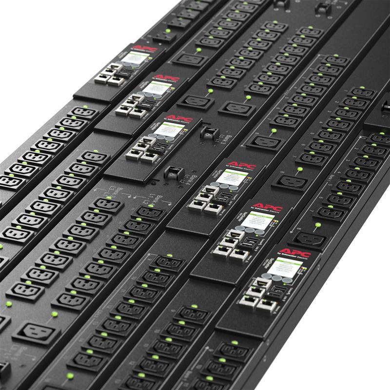 APC Rack PDU APDU9959EU3, Switched, 0U, 16A, 230V, (21x) C13 & (3x) C19, IEC 309 16A stekker