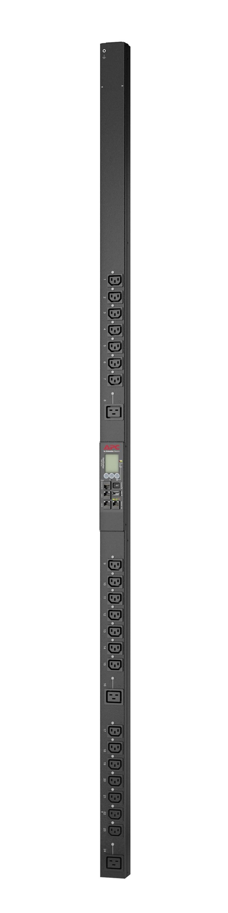 APC Rack PDU APDU9959EU3, Switched, 0U, 16A, 230V, (21x) C13 & (3x) C19, IEC 309 16A stekker