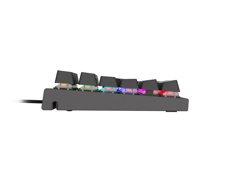 GENESIS Thor 300 RGB toetsenbord Gamen USB QWERTY Spaans Zwart