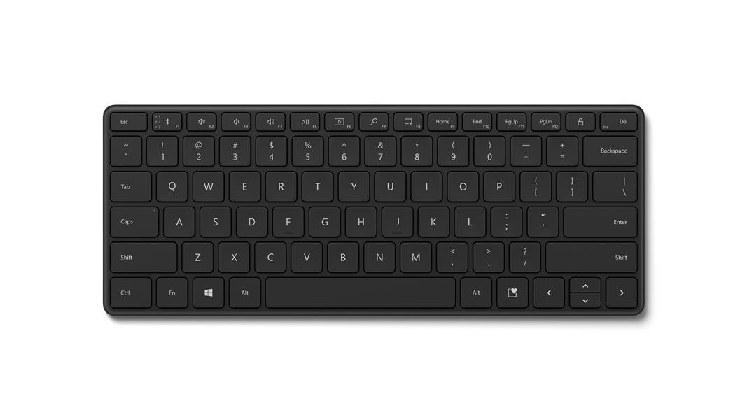 Microsoft Designer Compact Keyboard toetsenbord Bluetooth QWERTZ Zwart