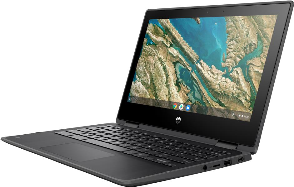 HP Chromebook x360 11 G3 EE LPDDR4-SDRAM 29,5 cm (11.6"") 1366 x 768 Pixels Touchscreen Intel® Celeron® 8 GB 64 GB eMMC Wi-Fi 5 (802.11ac) Chrome OS G