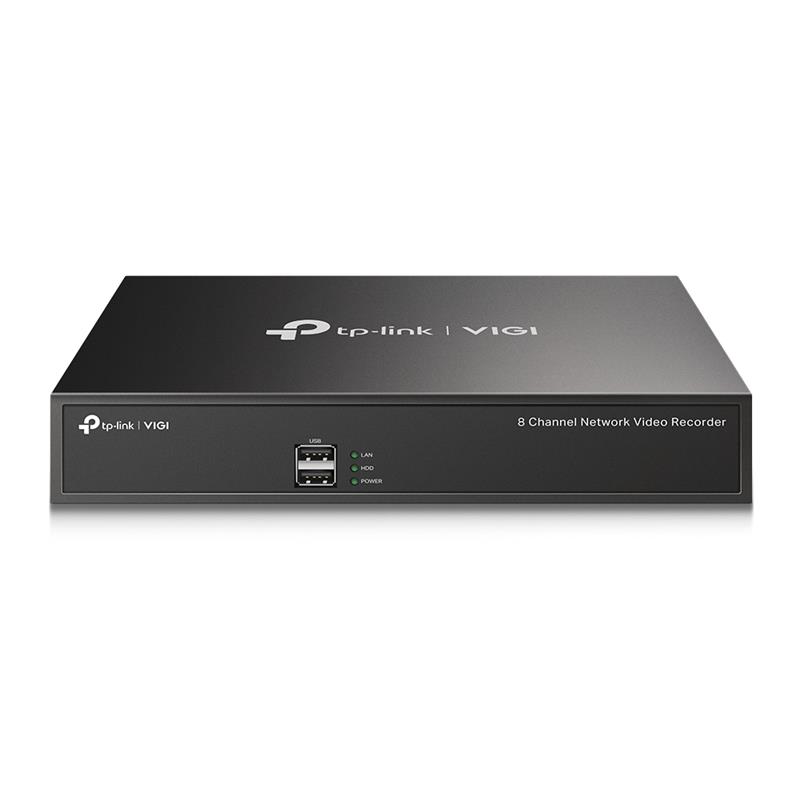 TP-LINK 8 Channel Network Video Recorder VIGI NVR1008H  +++ 1x SATA Interface up to 10 TB