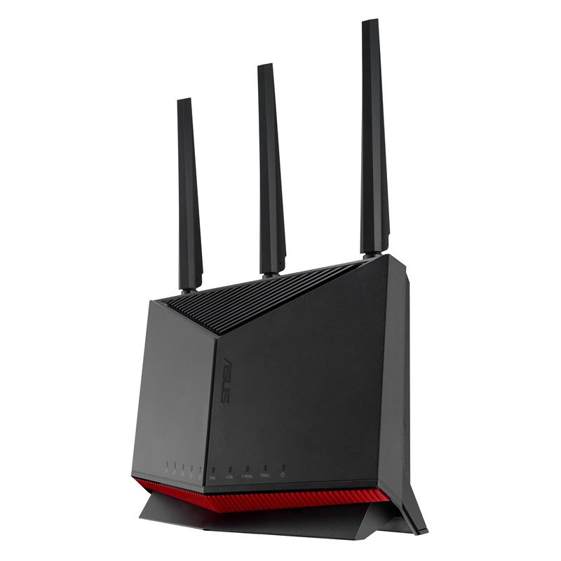 ASUS RT-BE86U draadloze router 10 Gigabit Ethernet Dual-band (2.4 GHz / 5 GHz) Zwart