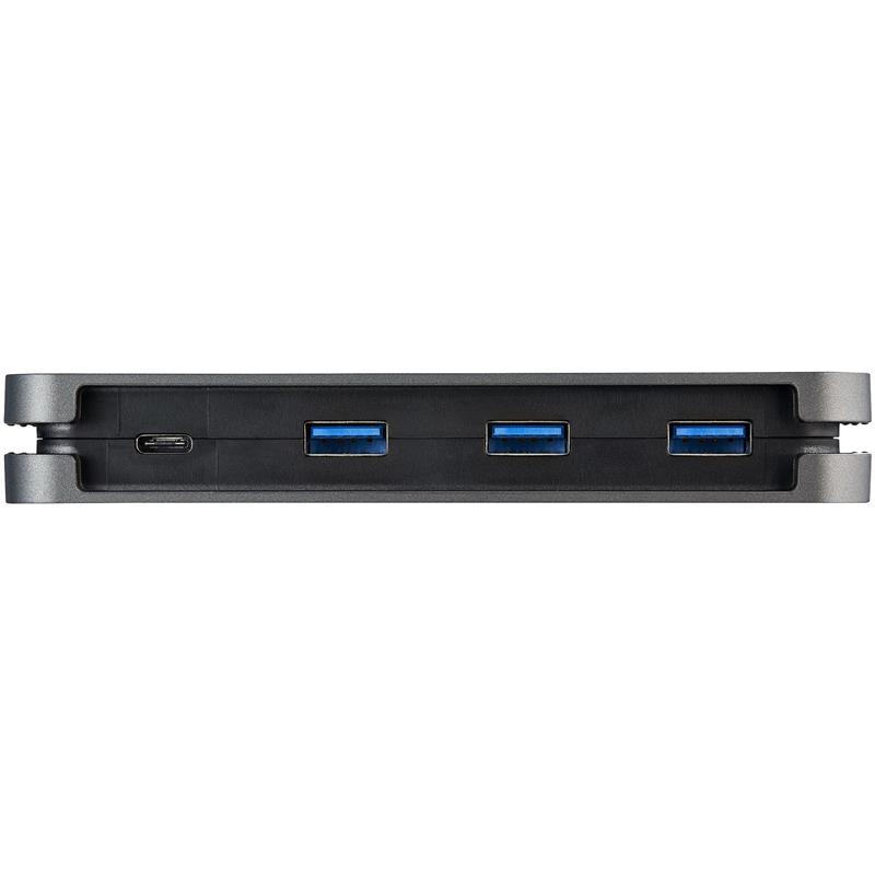 StarTech.com HB30CM3A1CB interface hub USB 3.2 Gen 1 (3.1 Gen 1) Type-C 5000 Mbit/s Zwart, Grijs