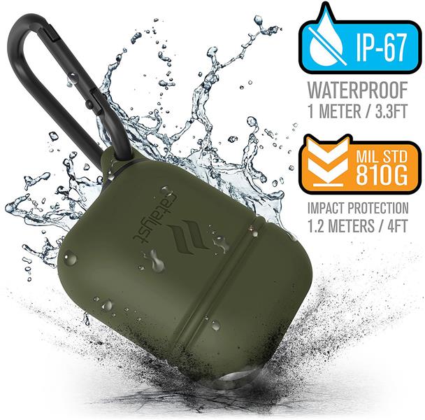 Catalyst Waterproof Case Apple Airpods Army Green