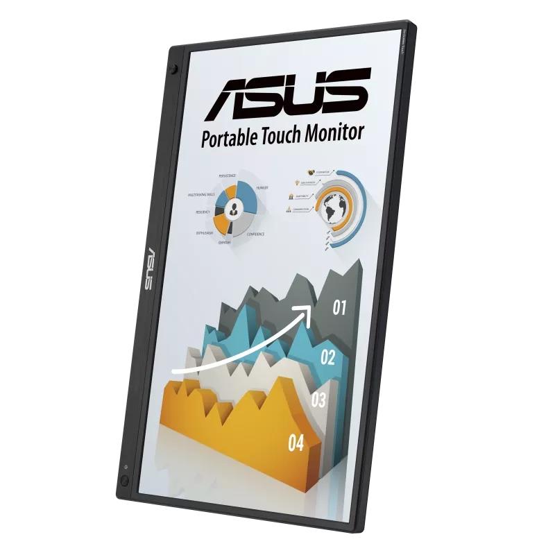 ASUS ZenScreen MB16AMTR computer monitor 39,6 cm (15.6"") 1920 x 1080 Pixels Full HD LCD Touchscreen Zwart