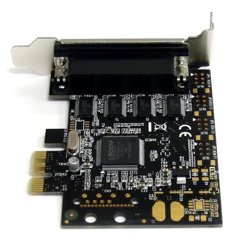 StarTech.com 4-poort RS232 PCI Express Seriële Kaart met Breakout-kabel