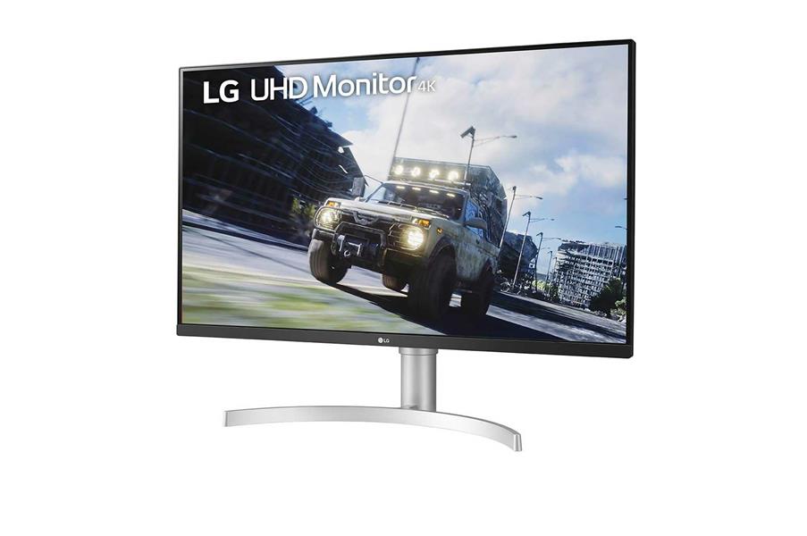 LG 32UN550-W computer monitor 81,3 cm (32"") 3840 x 2160 Pixels 4K Ultra HD LED Zilver