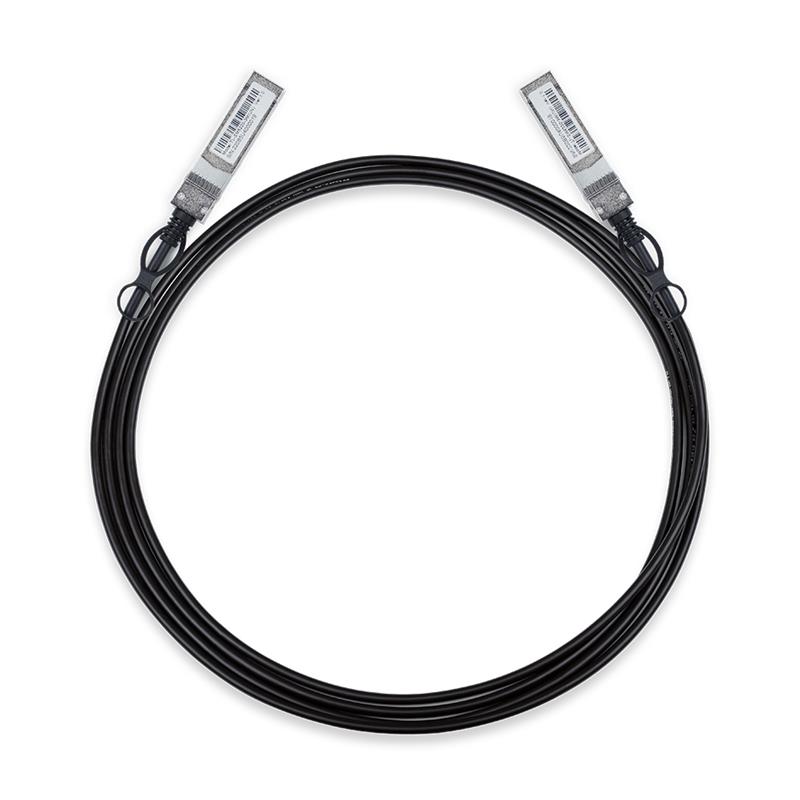 TP-Link TL-SM5220-3M Glasvezel kabel SFP+ DAC Zwart