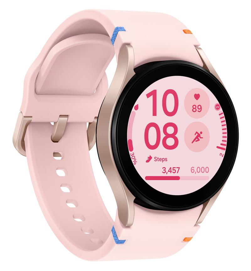 Samsung Galaxy Watch FE 3,05 cm (1.2"") AMOLED 40 mm Digitaal 396 x 396 Pixels Touchscreen Roze goud Wifi GPS