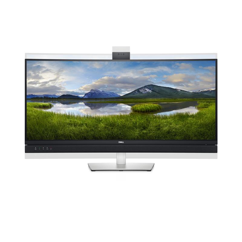 DELL C3422WE 86,7 cm (34.1"") 3440 x 1440 Pixels UltraWide Quad HD LCD Zwart, Zilver