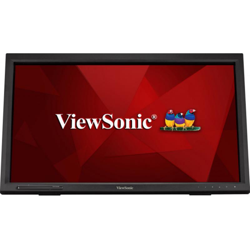 Viewsonic TD2423 touch screen-monitor 59,9 cm (23.6"") 1920 x 1080 Pixels Multi-touch Multi-gebruiker Zwart