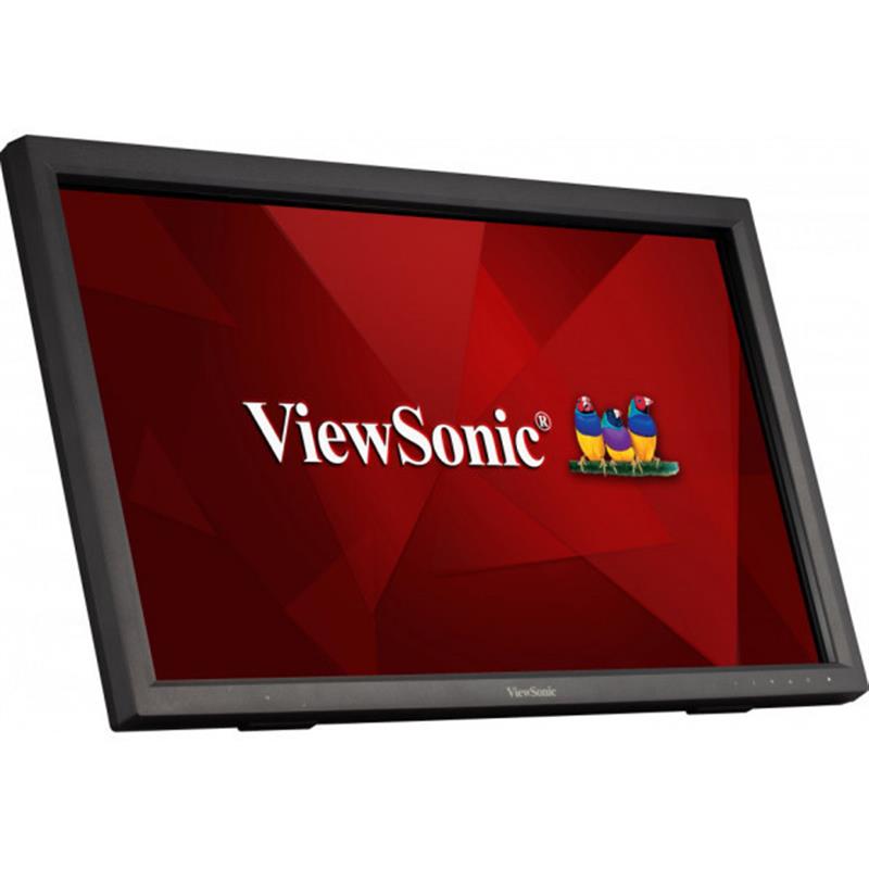 Viewsonic TD2423 touch screen-monitor 59,9 cm (23.6"") 1920 x 1080 Pixels Multi-touch Multi-gebruiker Zwart