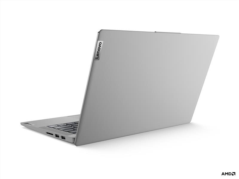 Lenovo IdeaPad 5 5700U Notebook 35,6 cm (14"") Full HD AMD Ryzen™ 7 8 GB DDR4-SDRAM 512 GB SSD Wi-Fi 6 (802.11ax) Windows 10 Home Grijs, Platina