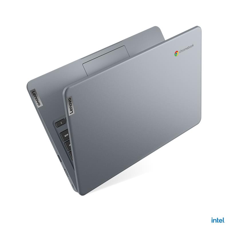 Lenovo 14e Chromebook N200 35,6 cm (14"") Full HD Intel® N 8 GB LPDDR5-SDRAM 128 GB eMMC Wi-Fi 6E (802.11ax) ChromeOS Grijs