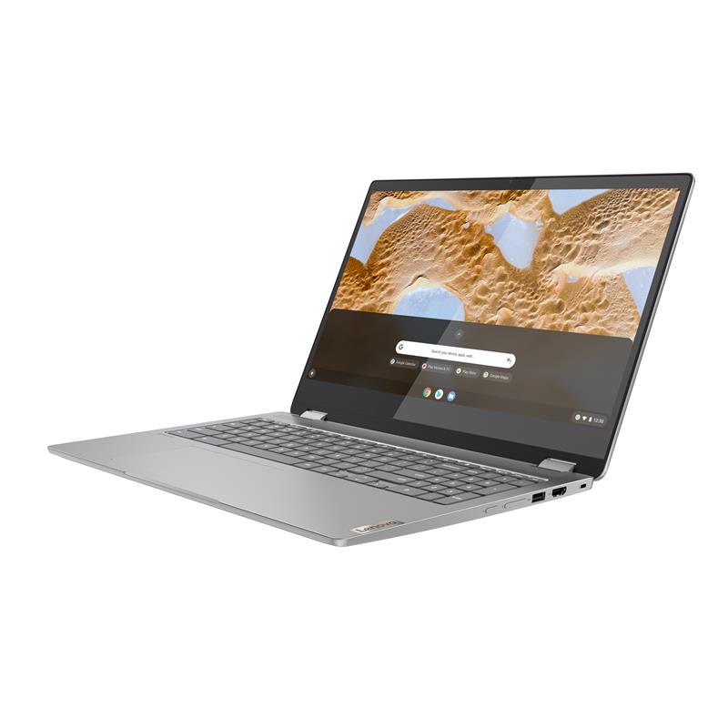 Lenovo IdeaPad Flex 3 Chrome Intel® Celeron® N N4500 Chromebook 39,6 cm (15.6"") Touchscreen Full HD 8 GB LPDDR4x-SDRAM 128 GB eMMC Wi-Fi 6 (802.11ax)