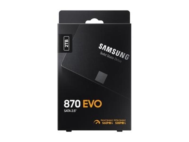 Samsung 870 EVO 2000 GB Zwart