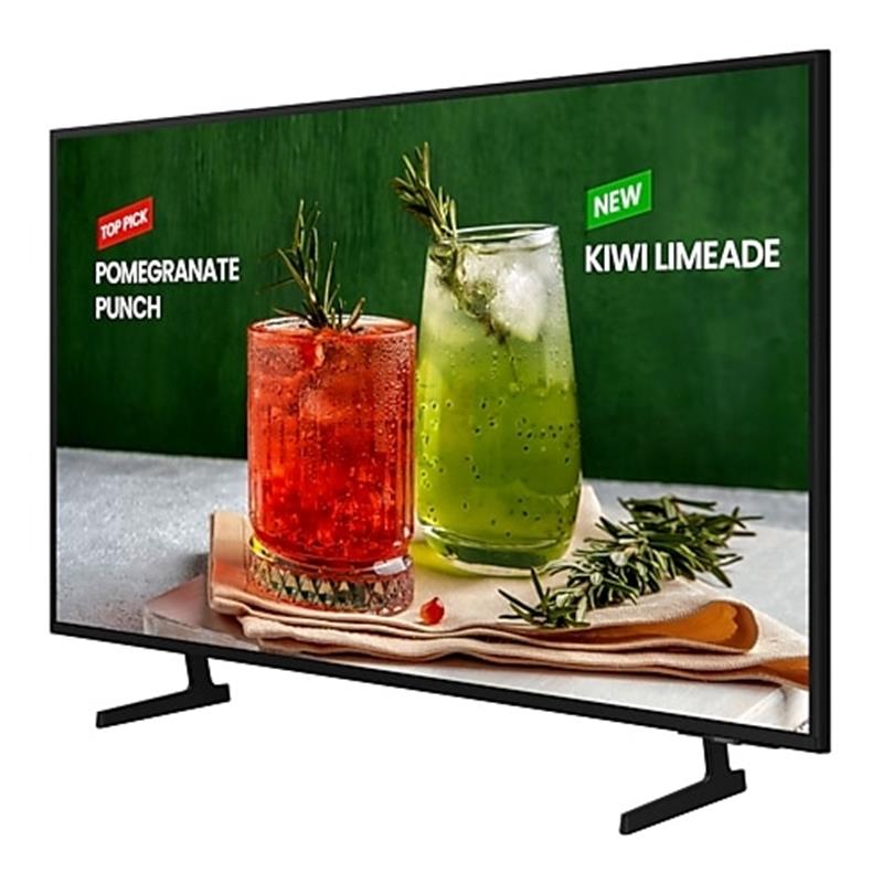 Samsung LH43BEDHLGUXEN beeldkrant Digitale signage flatscreen 109,2 cm (43"") Wifi 4K Ultra HD Zwart Tizen 16/7