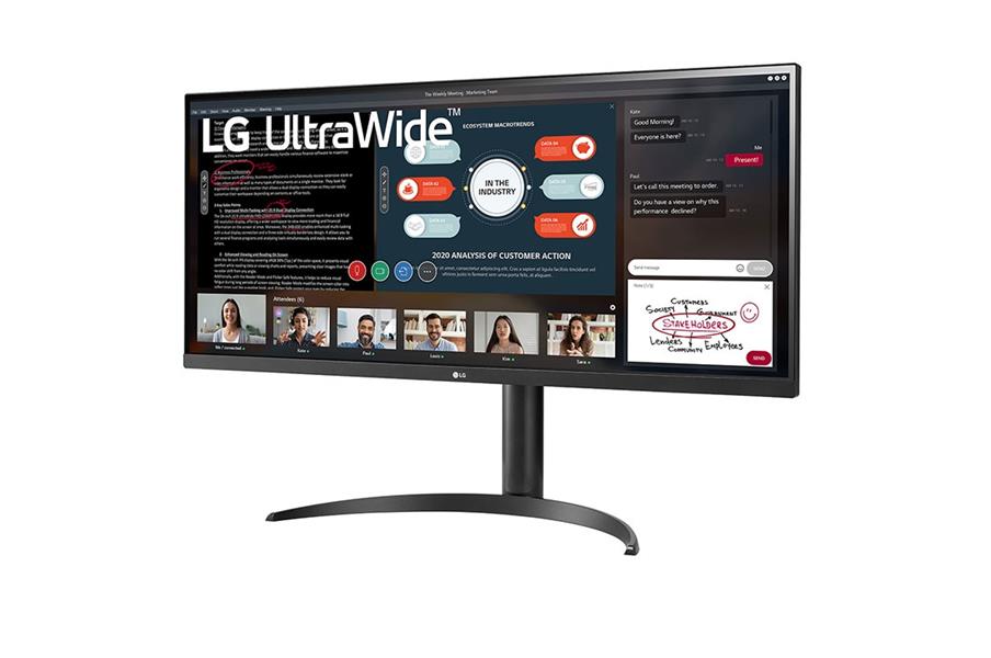 LG 34WP550 computer monitor 86,4 cm (34"") 2560 x 1080 Pixels UltraWide Full HD LED Zwart