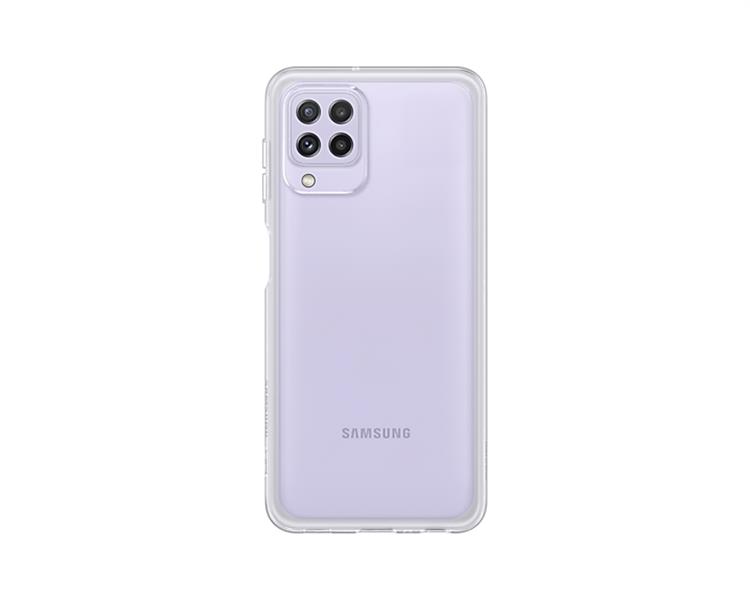 Samsung EF-QA225TTEGEU mobiele telefoon behuizingen 16,3 cm (6.4"") Hoes Transparant