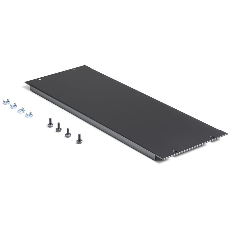 StarTech.com 4U Blank Panel voor 19 inch Rack Rack Mount Blanking Panel voor Server Racks/Serverkasten/Patchkasten 4RU Rack Filler Panel/Spacer/Afdekp