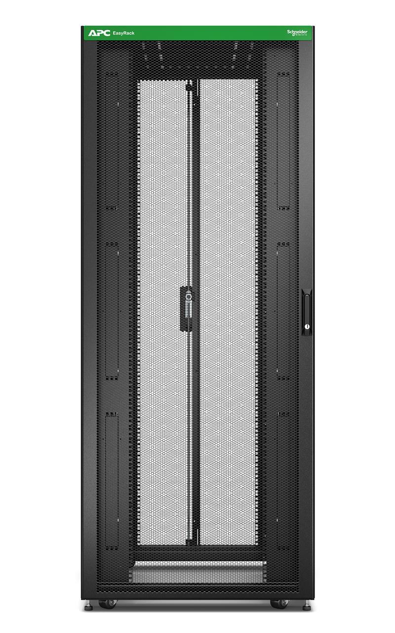 APC NetShelter Easy ER8212 - 42U/HE, 800mm(b) x 1100mm(d) 19"" IT rack, met zijpanelen