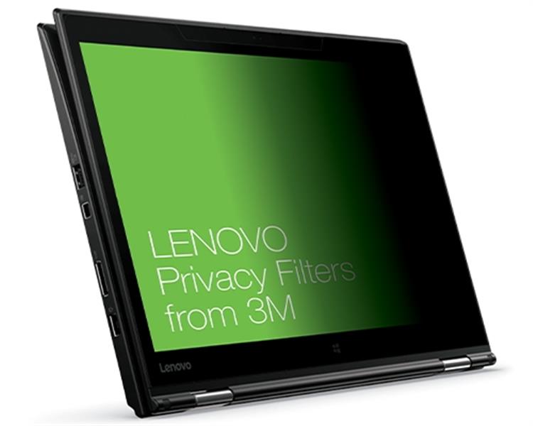 Lenovo 4XJ1D33269 schermfilter Randloze privacyfilter voor schermen 35,6 cm (14"")