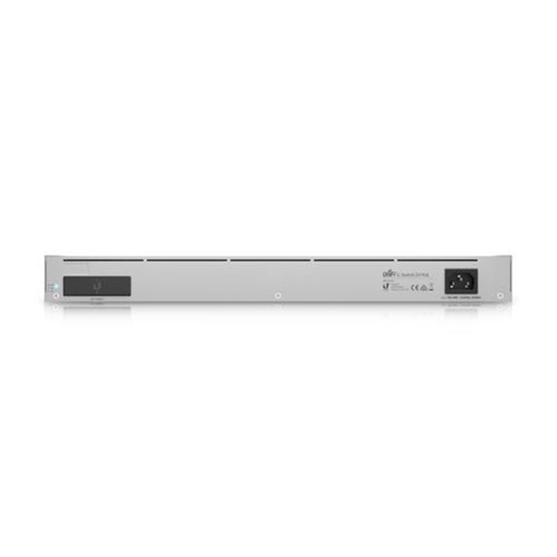 Ubiquiti Networks USW-ENTERPRISE-24-POE netwerk-switch Managed L3 Gigabit Ethernet 10 100 1000 Power over Ethernet PoE Zilver