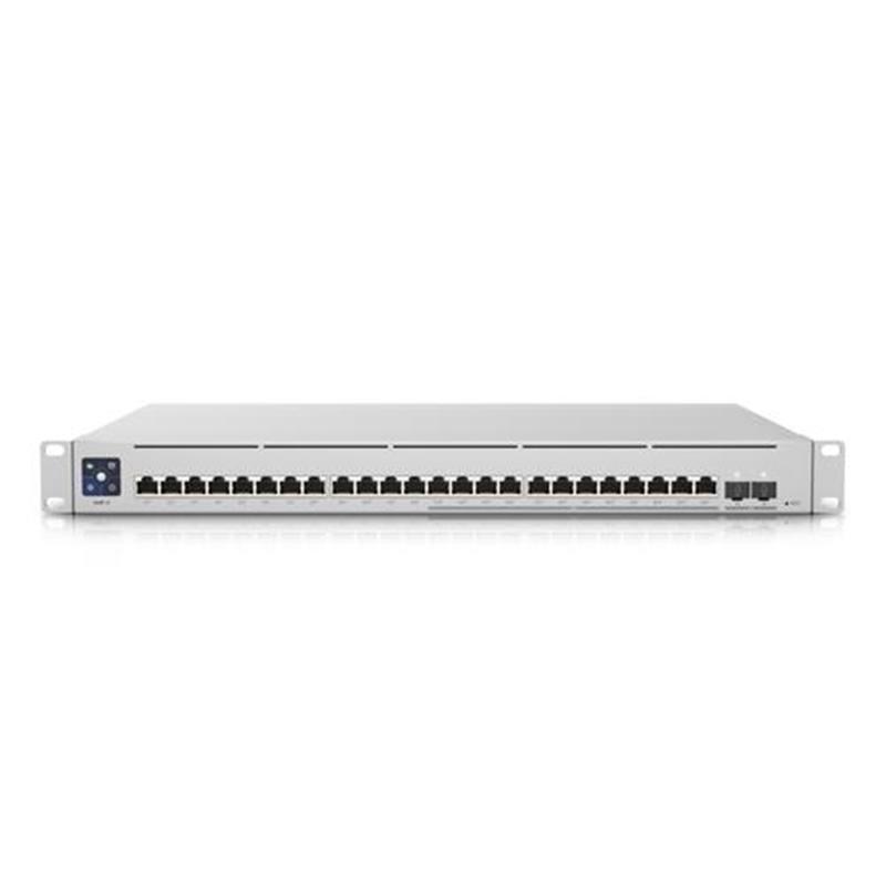 Ubiquiti Networks USW-ENTERPRISE-24-POE netwerk-switch Managed L3 Gigabit Ethernet 10 100 1000 Power over Ethernet PoE Zilver