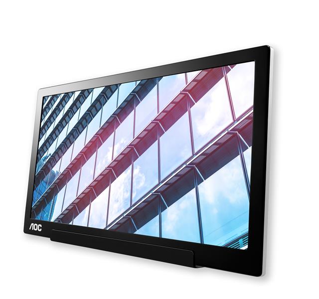 AOC 01 Series I1601P computer monitor 39,6 cm (15.6"") 1920 x 1080 Pixels Full HD LED Zwart