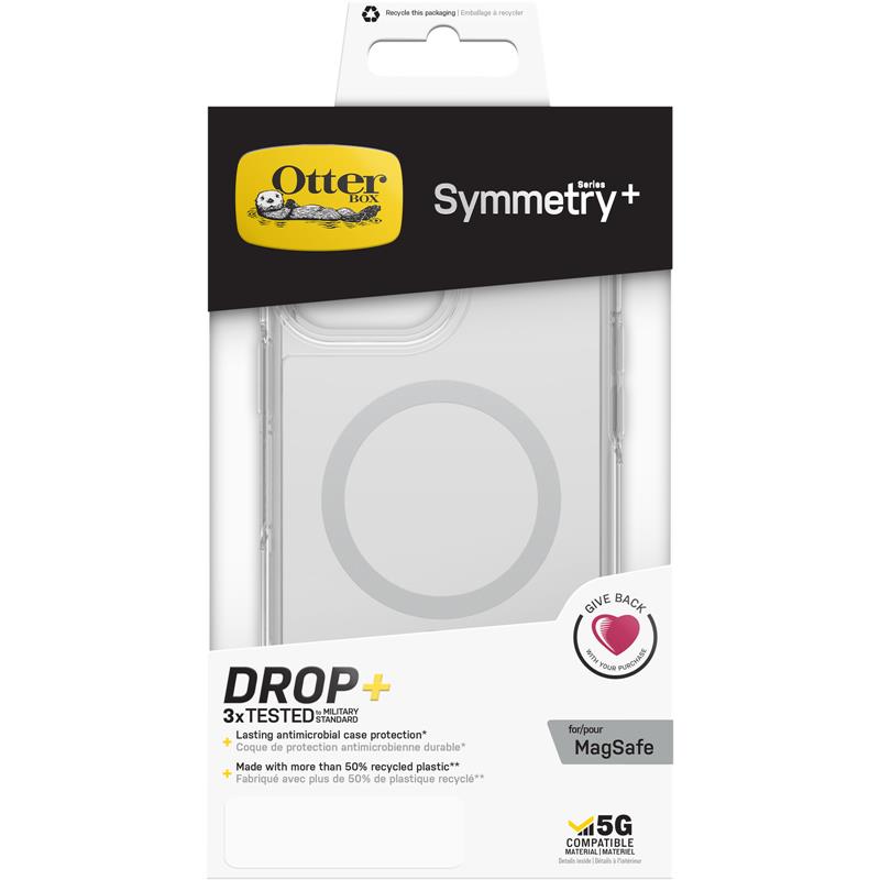 OtterBox Symmetry Plus Clear Series voor Apple iPhone 13 Pro Max, transparant