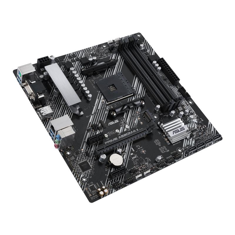 ASUS PRIME A520M-A II/CSM moederbord AMD A520 Socket AM4 micro ATX