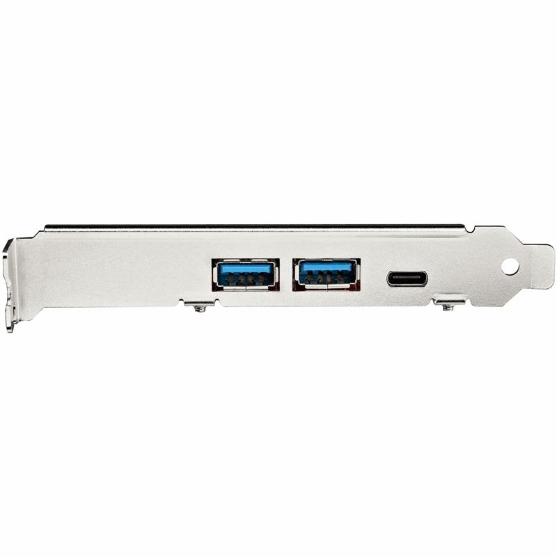 StarTech.com 5-Port USB PCIe Kaart - 10Gbps USB 3.1 Gen 2 PCIe Kaart met 1x USB-C & 2x USB-A - 1x Interne Dual Port IDC Header (2x USB 5Gbps) - USB-C 