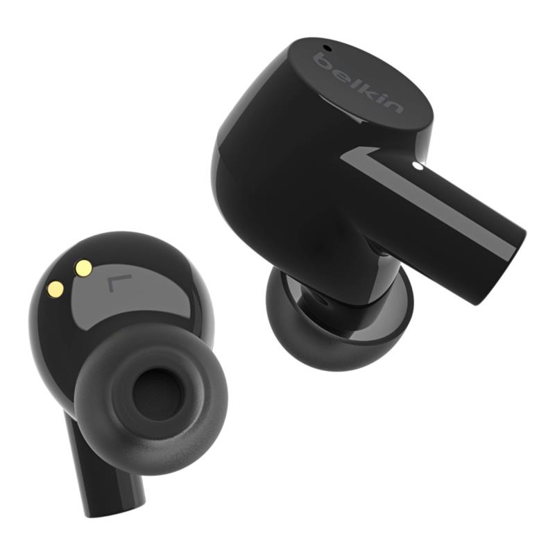 Belkin AUC004BTBK hoofdtelefoon/headset In-ear 3,5mm-connector Bluetooth Zwart