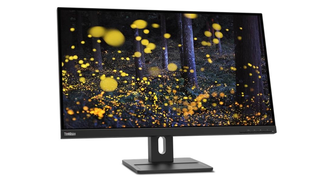 Lenovo ThinkVision E27q-20 LED display 68,6 cm (27"") 2560 x 1440 Pixels Quad HD Zwart