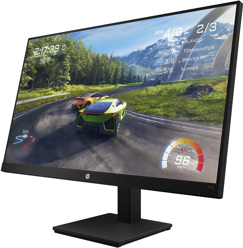HP X32 QHD Gaming Monitor 80 cm (31.5"") 2560 x 1440 Pixels Quad HD Zwart