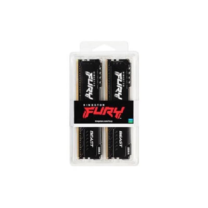 Kingston Technology FURY Beast geheugenmodule 64 GB 2 x 32 GB DDR4 3600 MHz