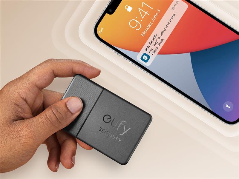 Eufy SmartTrack Card Universeel GPS-tracker Zwart