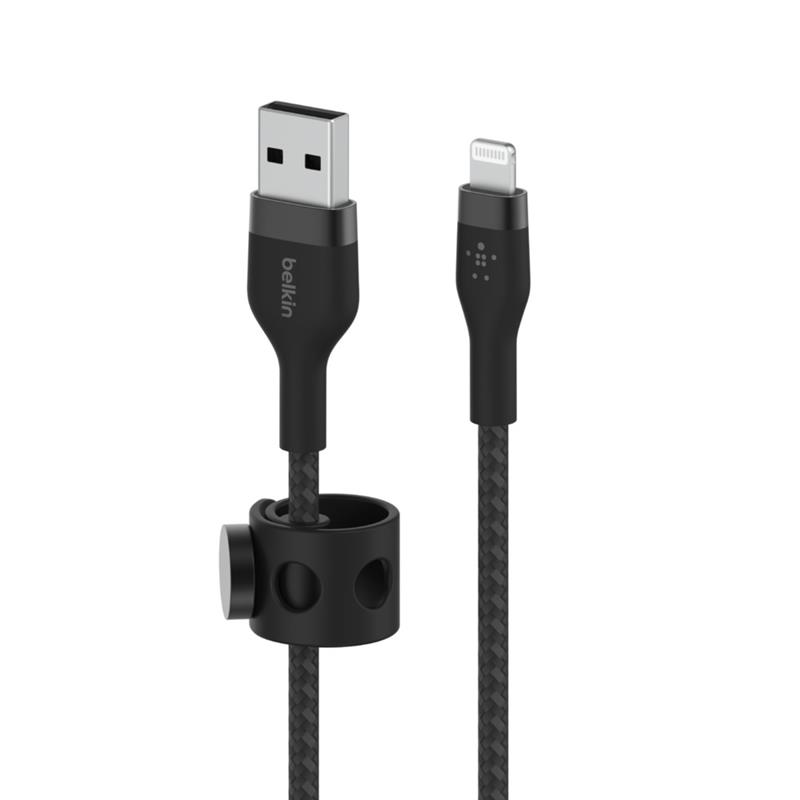 Belkin CAA010BT1MBK USB-kabel 1 m USB A USB C/Lightning Zwart