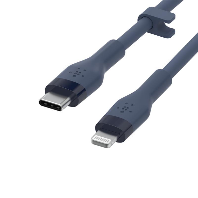 Belkin CAA009BT3MBL USB-kabel 3 m USB C USB C/Lightning Blauw