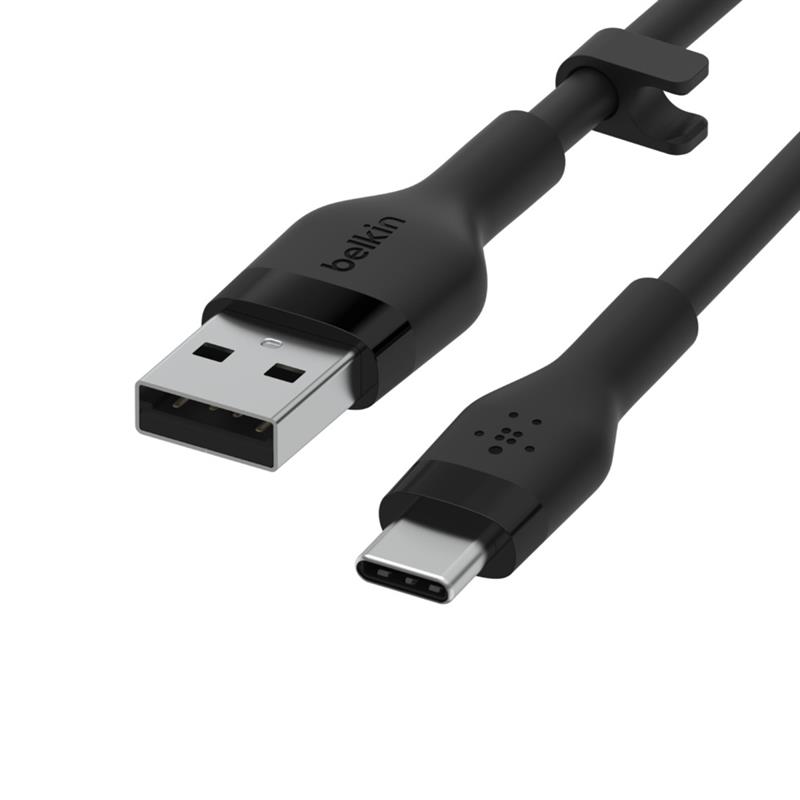 Belkin BOOST?CHARGE Flex USB-kabel 3 m USB 2.0 USB A USB C Zwart