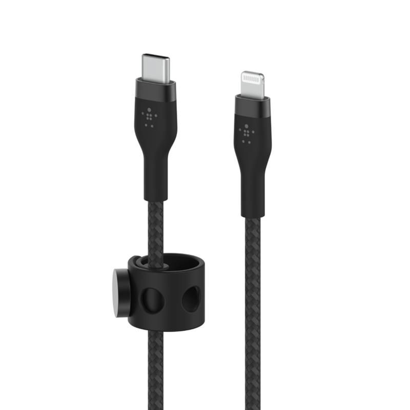 Belkin CAA011BT1MBK USB-kabel 1 m USB C USB C/Lightning Zwart