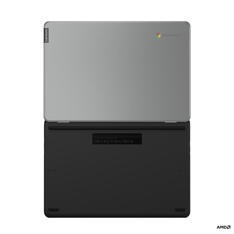 Lenovo 14e Chromebook 35,6 cm (14"") Touchscreen Full HD AMD 3000 4 GB DDR4-SDRAM 32 GB eMMC Wi-Fi 5 (802.11ac) Chrome OS Grijs
